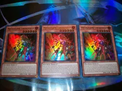 3x Metalflame Swordsman 1st Edition Ultra Rare MP25-EN265 Yu-Gi-Oh! - Image 1