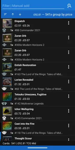 Magic The Gathering Box Bulk 541 Cards - Image 2