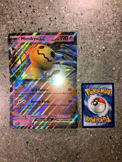 Pokemon TCG Cards Mimikyu ex SVP004 Black Star Promo JUMBO / OVERSIZE - Image 3