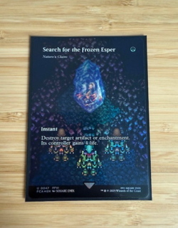Search for the Frozen Esper Foil - Nature's Claim (Showcase) Final Fantasy:.. NM - Image 1