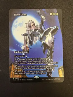 Nine Lives (Borderless) Marvel's Spider-Man: Eternal-Legal - Near Mint - Image 1