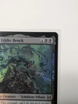 Venom, Eddie Brock - Foil - SPE - MTG 0012 Marvel's Spider-Man Mythic 2025 - Image 5