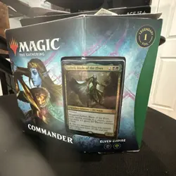 *See Photo* Sticker on box Magic Mtg elven empire commander deck Kaldhiem SEALED - Image 1