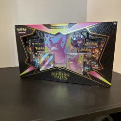 Pokemon Shining Fates Crobat VMAX Premium Collection Box Sealed Imperfect #6 - Image 1
