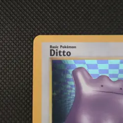 Ditto 1st Edition Fossil NEAR MINT #3 Vintage 1999 Pokemon TCG - Image 3