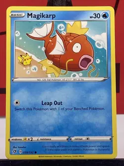 Magikarp 039/192 Rebel Clash Common Regular Pokemon TCG 2020 NM - Image 3