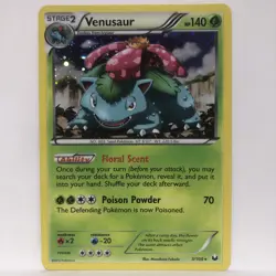 Venusaur - 3/108 - Promotional Cosmos Holo XY Blisters Exclusive Pokemon (H65 MP - Image 1