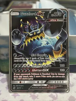 Pokemon Guzzlord GX 63/111 Ultra Beast Holo Rare - Crimson Invasion 2017 - Image 1