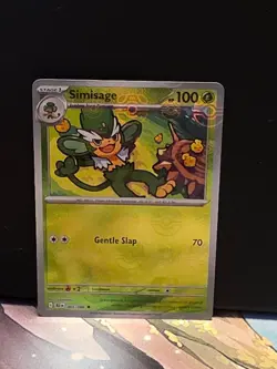 Pokemon TCG Simisage 005/086 Master ball- Black Bolt- Pack Fresh- NM/M. - Image 1