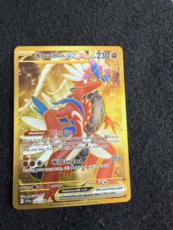 Pokemon TCG Koraidon EX 254/198 SV01 Scarlet & Violet Base Set Holo Hyper Rare - Image 1