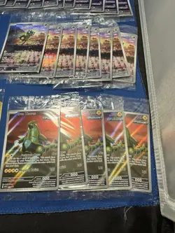 Pokemon TCG Elite Trainer Box Sealed Promo Lot Pikachu Mimikyu Iron Thorns Teal - Image 5