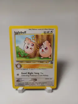 Pokemon Igglybuff #36 - 2001 Wizards Black Star Promo - Lightly Played/Near Mint - Image 1