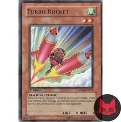 Yugioh Turbo Rocket ANPR-EN015 Rare 1st Edition LP - Image 1