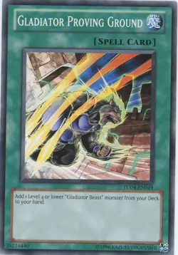 Yugioh Gladiator Proving Ground TU04-EN019 Common LP - Image 1