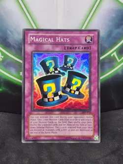 Yugioh Magical Hats PSV-033 Super Rare OG Print NM - Image 1