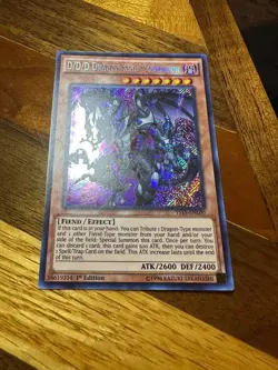 D/D/D Dragon King Pendragon YS15-ENL00 1st Edition Secret Rare PL + BONUS - Image 1
