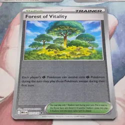 3x Forest of Vitality 117/132 Reverse Holo Mega Evolution Pokemon Near Mint Card - Image 5