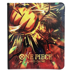 One Piece TCG Card Binder Album Trading Card GAME BOOK LUFFY 4GRID LARGE TEXTURE - Image 2