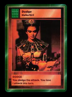 Dodge Nefertiri Highlander: The Card Game Trading Card CCG - Image 1