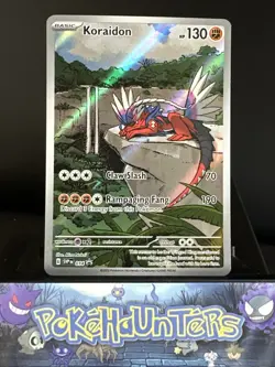 Pokemon Card Koraidon SVP EN 014 Black Star Promo Scarlet and Violet NM - Image 1