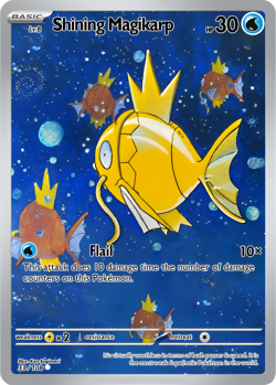 Shining Magikarp EX Full Art Holo Pokemon TCG Fan Made Card *Read info* - Image 3