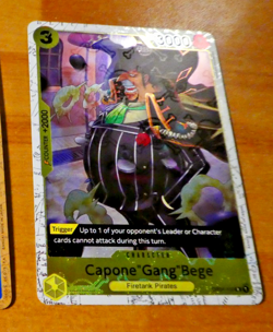 ONE PIECE ENGLISH CARD GAME HOLO FOIL CARTE CARTE OP04-100 ALT EN MINT - Image 1