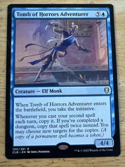 x1 Tomb of Horrors Adventurer R MTG Commander Legends: Battle for Baldur's Gate - Image 1