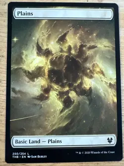 MTG Magic [x1] Plains [x1] 250/254 Full Art Theros Beyond Death M/NM - Image 1