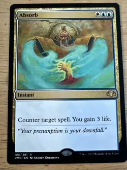 Absorb Regular - Dominaria Remastered MTG-NM - Image 1