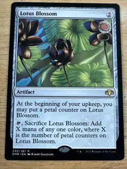 MTG Lotus Blossom [Dominaria Remastered] Near Mint Magic - Image 1