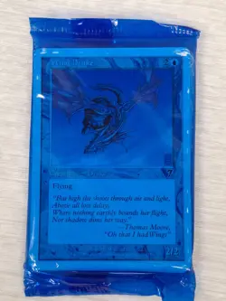 7th Edition Magic the Gathering SEALED PACK Blue Wind Drake MTG - Image 1