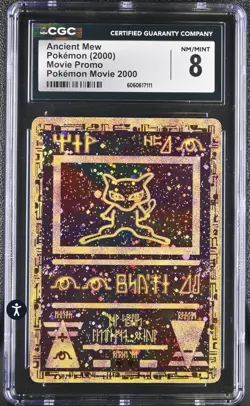 Ancient Mew 1 Pokemon Movie Promo Holo 2000 CGC 8 NM/MINT - Image 2