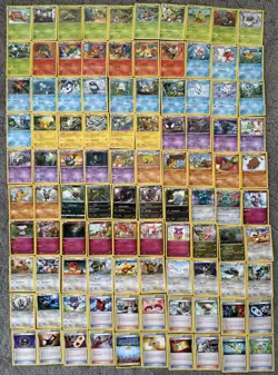 Pokemon XY Breakthrough Part Complete Set x100 Cards No Duplicates - Image 1