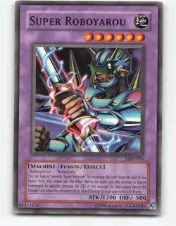 Super Roboyarou LOD-074 YuGiOh Card - Image 1