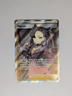 Marnie - 200/202 - Pokemon Sword & Shield Base Set Full Art Rare Card NM - Image 1