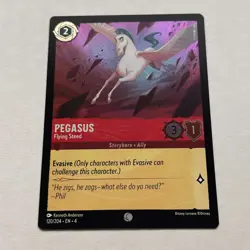 Pegasus 120/204 Disney Lorcana Ursula's Return Common Cold Foil Card NM - Image 1