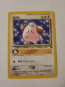 Cleffa Black Star Promo 31 Pokemon Card - MP/LP - Image 1