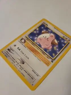 Cleffa Black Star Promo 31 Pokemon Card - MP/LP - Image 4