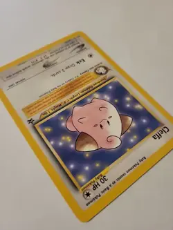 Cleffa Black Star Promo 31 Pokemon Card - MP/LP - Image 5