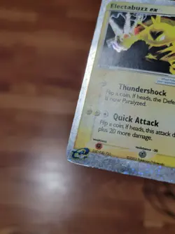 PL Electabuzz ex 97/109 Ruby and Sapphire Holo Pokemon Card - Image 2