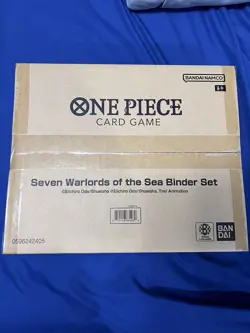 One Piece Card Game Seven Warlords of the Sea Binder Set English, New Sealed - Image 1