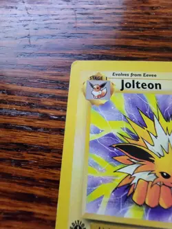 LP! Jolteon 20/64 Rare Jungle WOTC Pokemon Card 1st Edition - Image 2