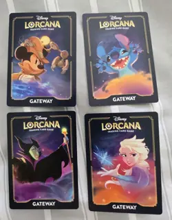 Disney Lorcana Shimmering Skies Complete Art / Gateway Cards MINT - Image 1