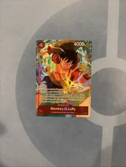 One Piece Card Game Monkey.D.Luffy (Alternate Art) OP12-015 SR Foil English - Image 1