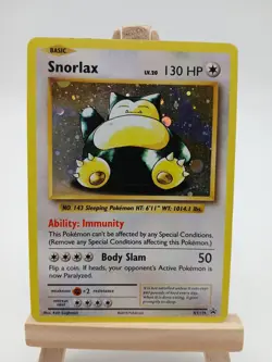 Snorlax XY179 - Evolutions - Black Star Promo Holo LP Pokemon Card, 2016 - Image 1