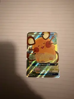 Dedenne GX Pokemon TCG Card Holo Rare Alternate Full Art - Image 1