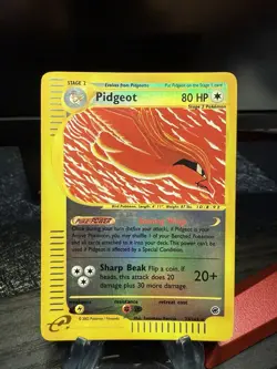 Pidgeot 23/165 Reverse Holo Rare Expedition E Series Pokemon Card - Image 1