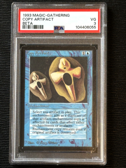 Copy Artifact Beta Magic the Gathering MTG PSA - Image 1