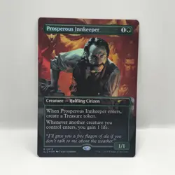 Prosperous Innkeeper #878 FOIL MTG Secret Lair Dungeons & Dragons 50th - Image 1