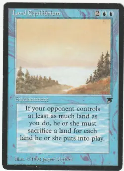 Legends MTG Land Equilibrium Magic Rare - Image 1